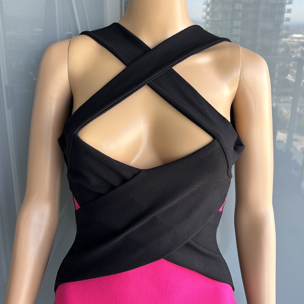 90s Backless Cocktail Mini Dress - Picture 3 of 13